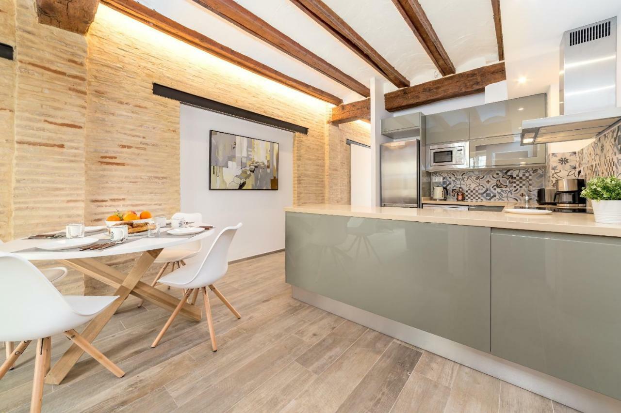 Florit Flats - Cathedral Luxury Terrace Flat 2Br 2Ba Ac Wifi Apartment Valencia Ngoại thất bức ảnh
